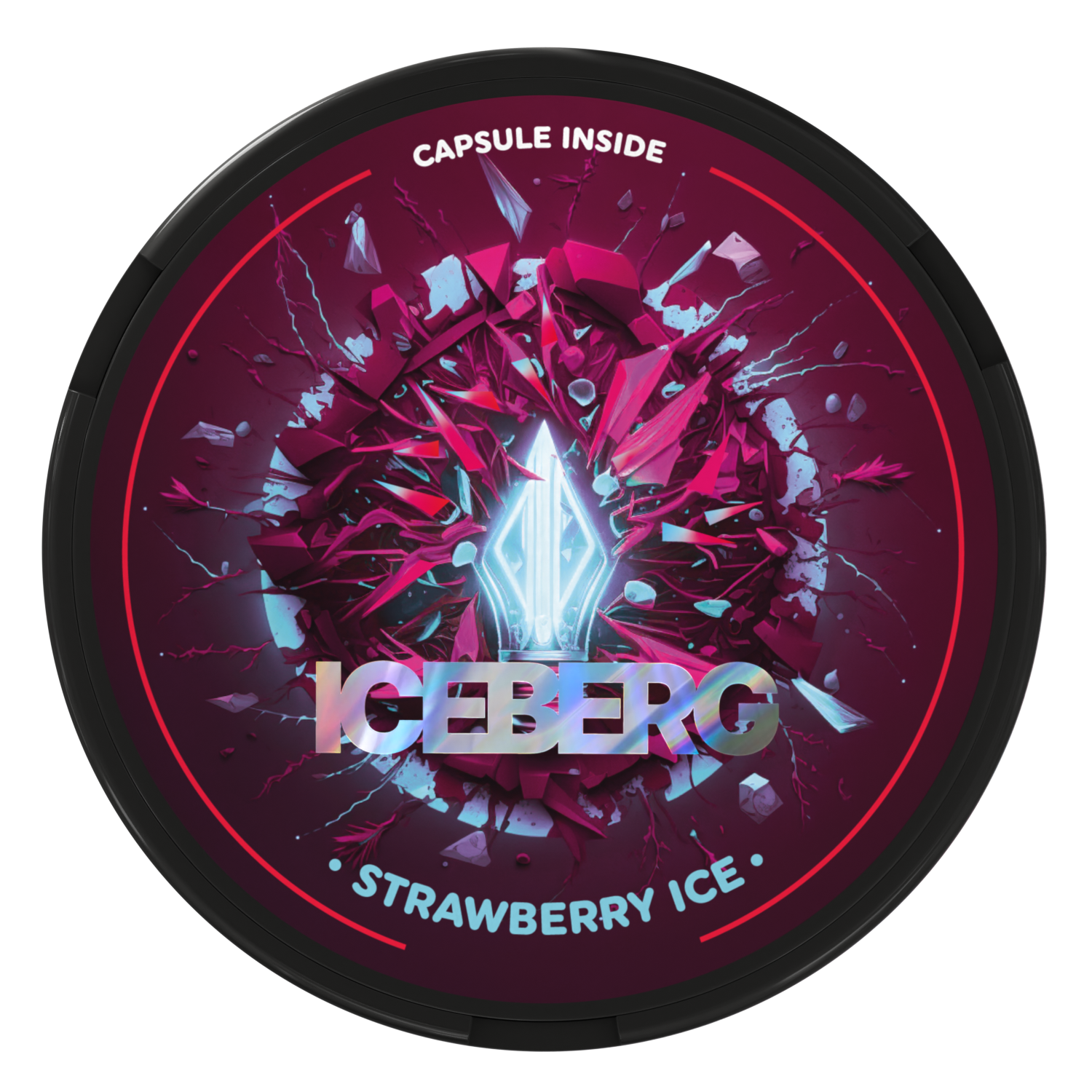 Image of Iceberg Strawberry Ice 50mg Nicotine Pouch

