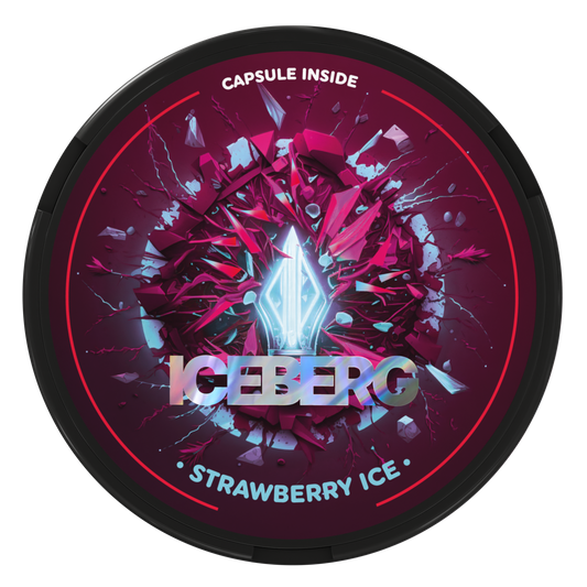 Image of Iceberg Strawberry Ice 50mg Nicotine Pouch

