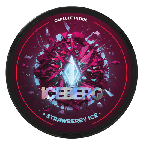 Image of Iceberg Strawberry Ice 50mg Nicotine Pouch

