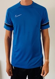 Nike Academy Blue Dri-Fit T-shirt Available in Small, Medium and Large