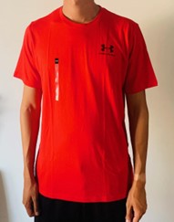 Red Under Armour small logo Large