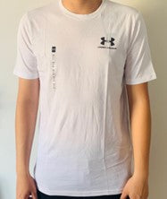 White Under Armour small logo T-shirt Small